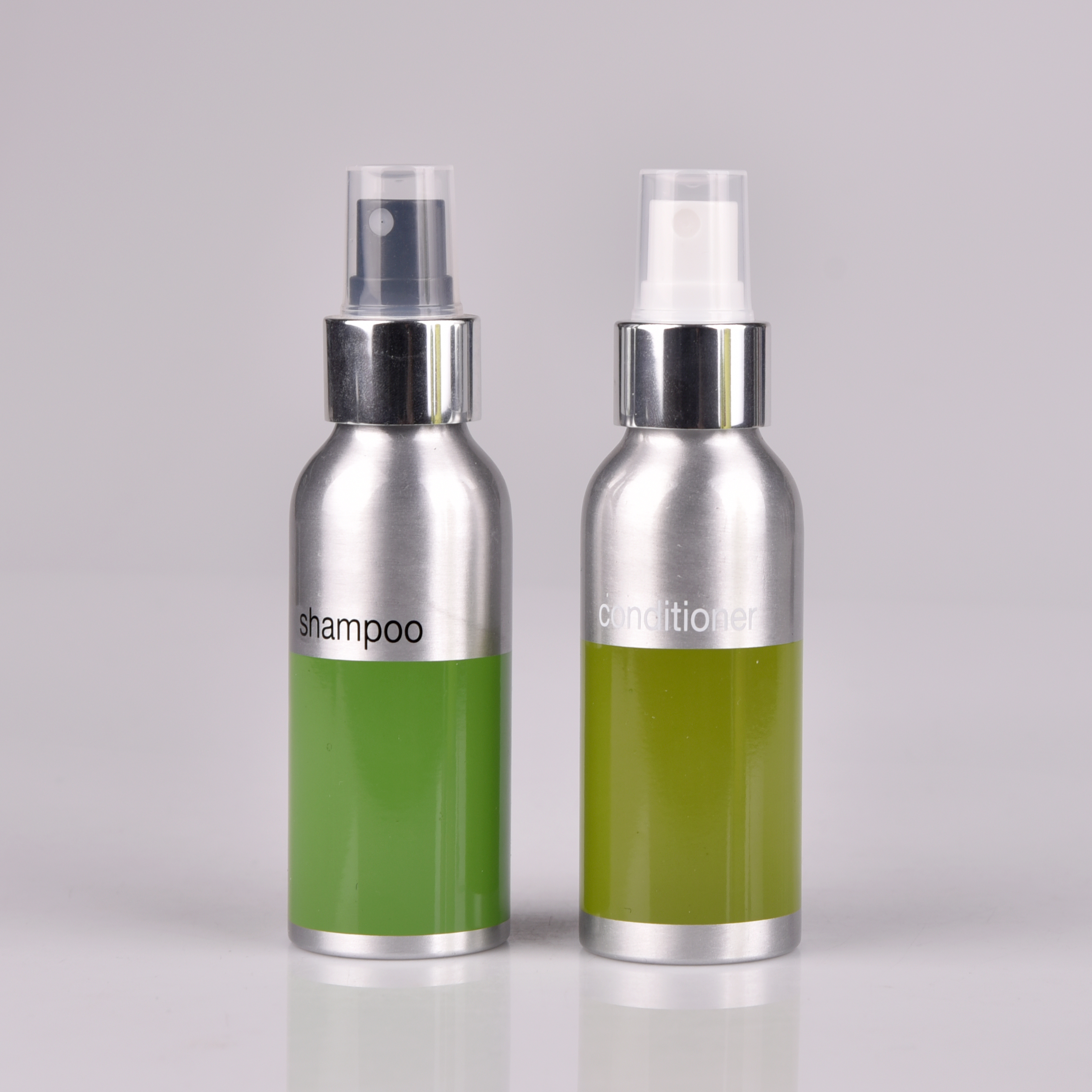 Customizable Aluminum  Spray Bottle with Multiple Trigger and lotion pump