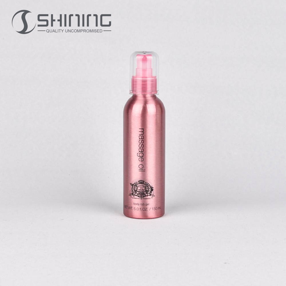 Customizable Aluminum Spray Bottle with Multiple Trigger and lotion pump