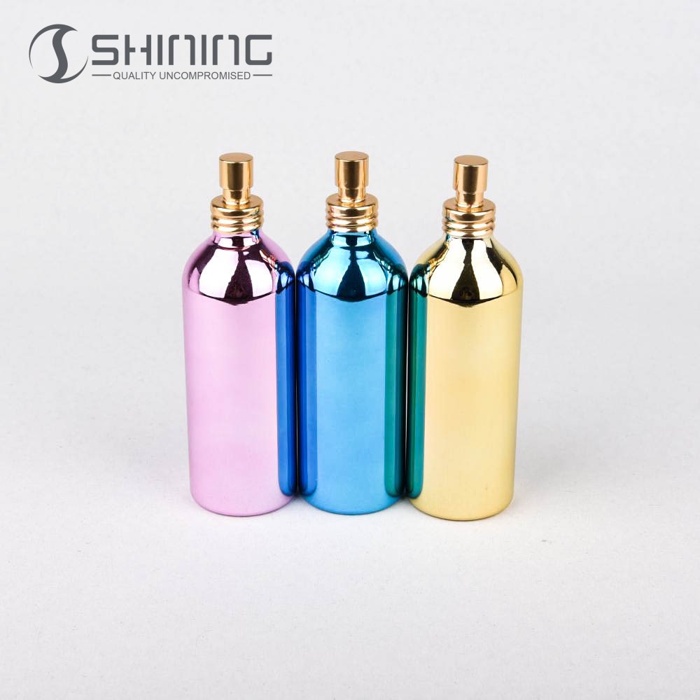 Customizable Aluminum Spray Bottle with Multiple Trigger and lotion pump