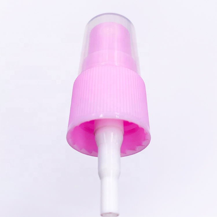 Customizable color 18mm pp type plastic material spray bottle spray