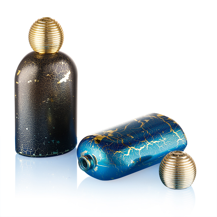 Customize Arabic design 100ml Perfume glass bottle with manufacturer price
