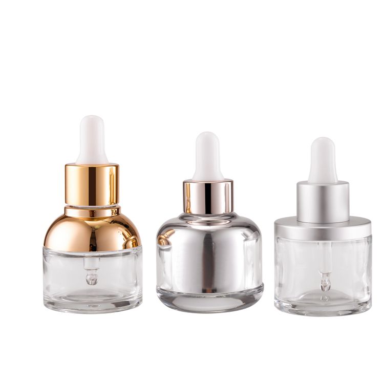 Customize Cap Nail Polish Bottles Wholesale Clear Glass Cosmetic Package Cosmetic Packaging Plastic Screen Printing Screw Cap