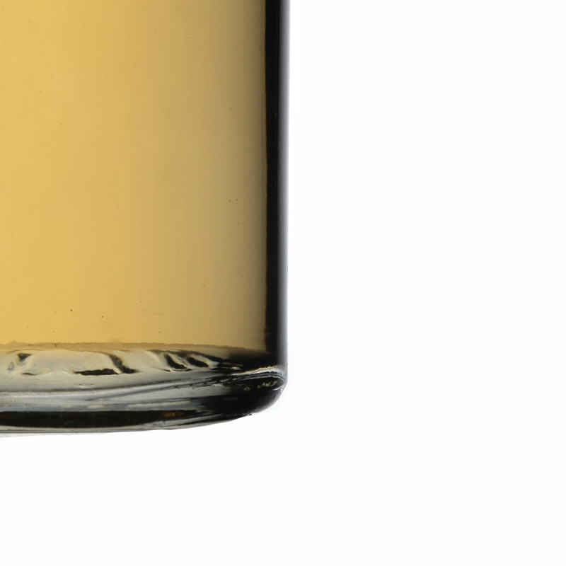 Customize Clear Square High Quality Manufacturers Glass Olive Oil Bottle with Cap 380ml 530ml Square Oil Glass Bottle