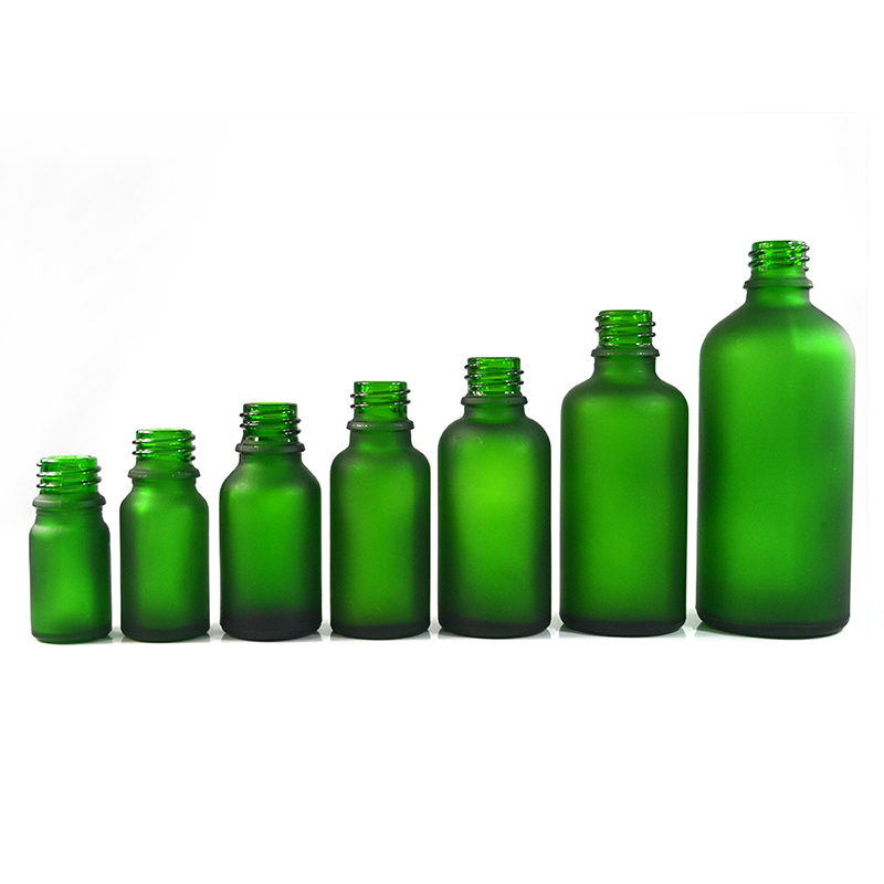 Customize Label 30ml 100ml 1oz 2oz Colorful Perfume Dropper Bottle Glass Black Cosmetic with Pump Cap