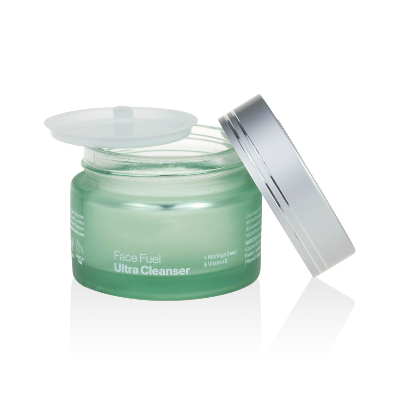 Customize color and logo body scrub use glass jar for cosmetics cosmetic jar bottle 5g 10g 15g 20g 30g 50g 100g 2oz 200g 4oz