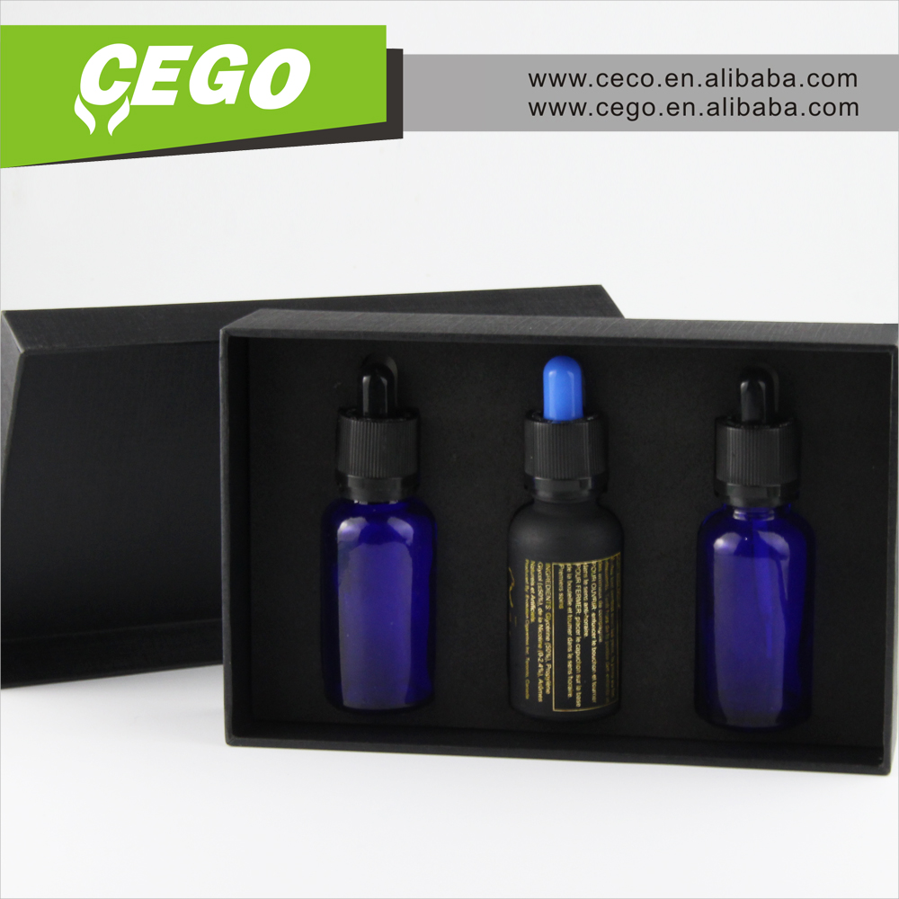 Customize gift box for e liquid bottles 30 ml in bottles, e liquid bottles shipping box printing your logo