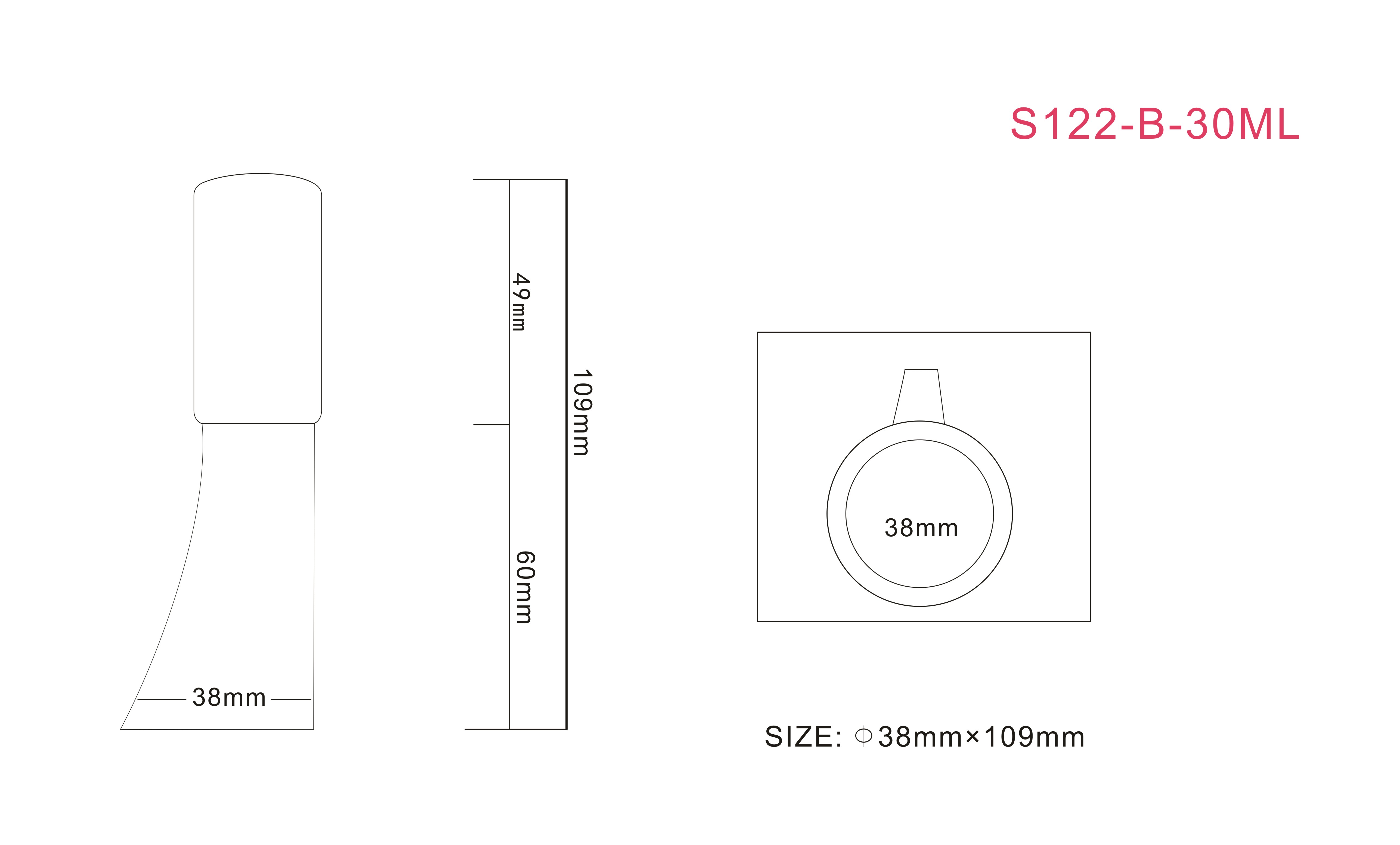 Customize shape pump bottle serum liquid foundation makeup packaging cosmetics