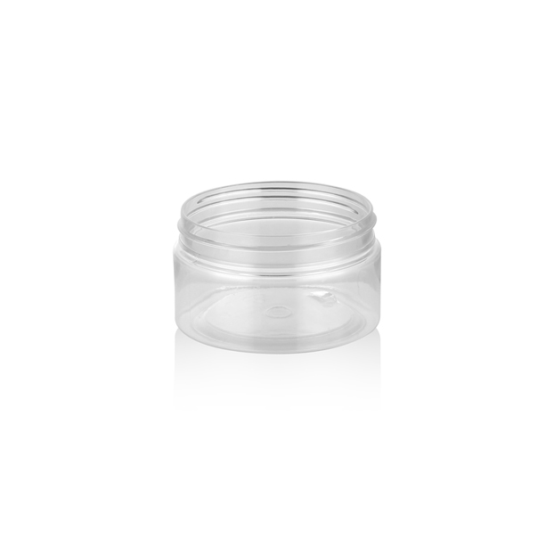 Customized 100Ml Cosmetic Luxury Plastic Pet Beauty Cream Round Jar