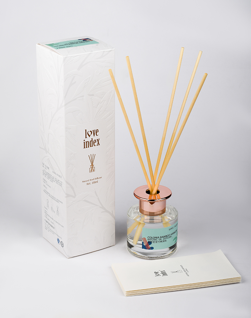 Customized 100ml Clear Empty Reed Diffuser Set, Oil Diffuser & Reed Diffuser Sticks for Home Decor & Office