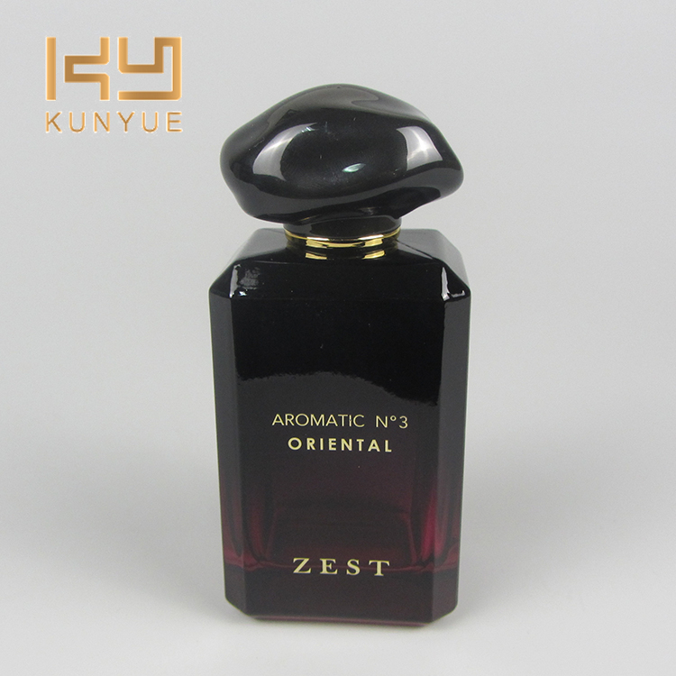 Customized 100ml Empty Glass Perfume White Spray Bottles