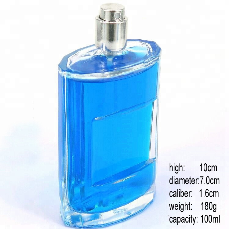 Customized 100ml decorative glass perfume bottles wholesale