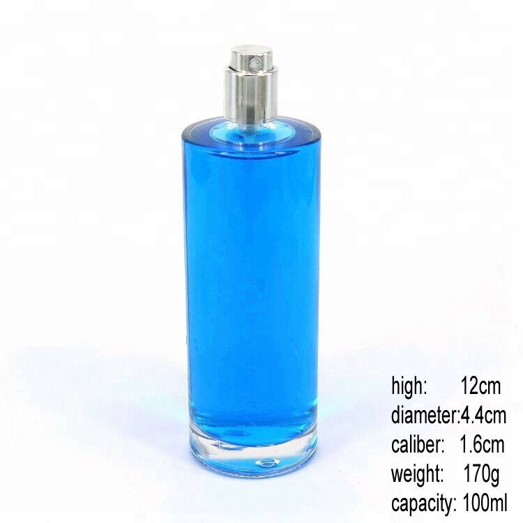 Customized 100ml decorative glass perfume bottles wholesale