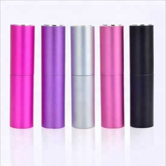 Customized 10ml 20ml Aluminum Twist Atomizer Spray Bottle Glass For Perfume