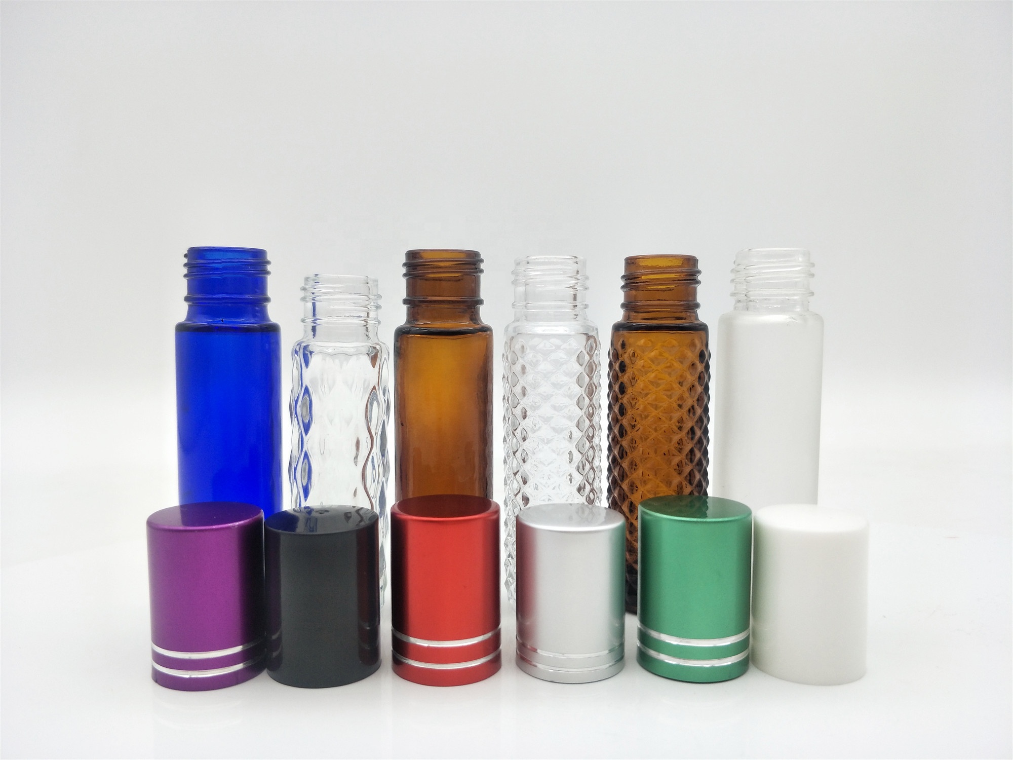 Customized 10ml roll on perfume glass spray bottle for cosmetic