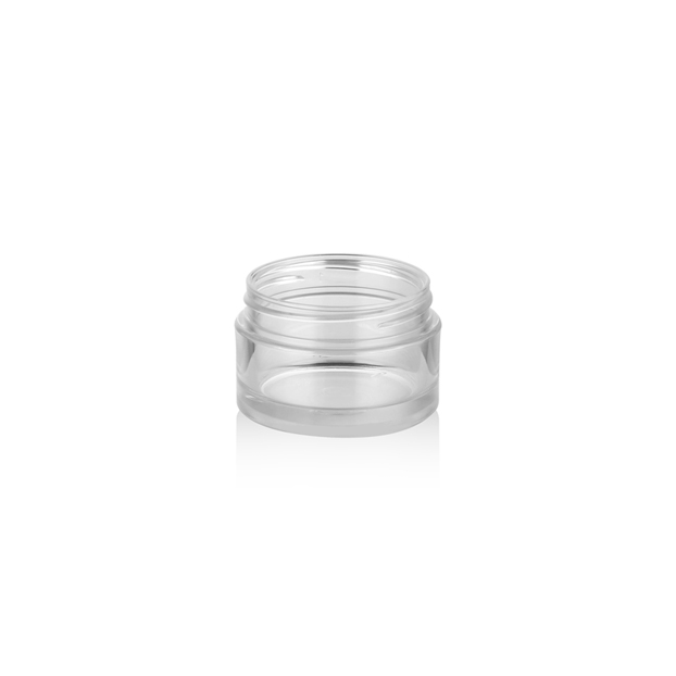 Customized 120Ml Round Cosmetic Packaging Plastic Pet Cream Jar Container
