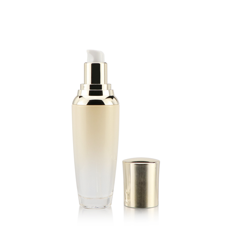 Customized 15ML 20ML 30ML 50ML 110ML130ML cosmetic oil packaging serum glass bottle with pump