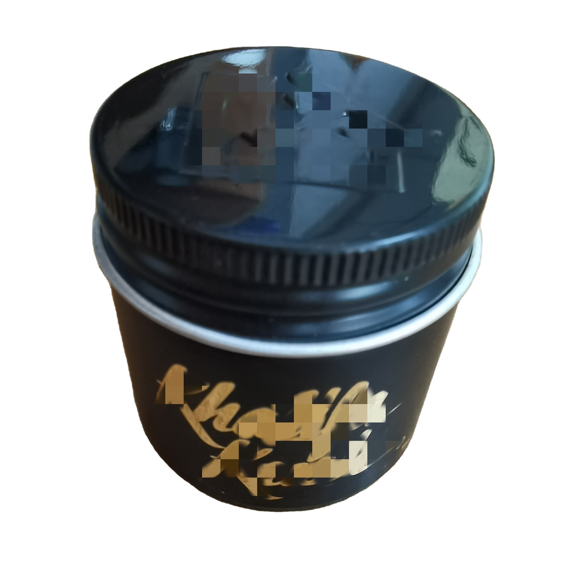 Customized 1oz Small Round Straight Sided Glass Jars With Tin Screw Lid For Weed Flowers Fruit Jam Logo Printing