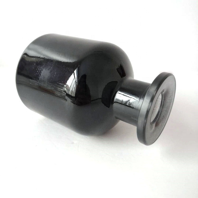 Customized 250ml Reed Diffuser Fragrant Round Shape Glass Bottle