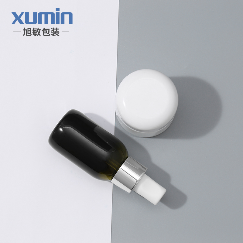 Customized 2oz 50g glass jars and bottles 50ml essential Oil Dropper Bottle