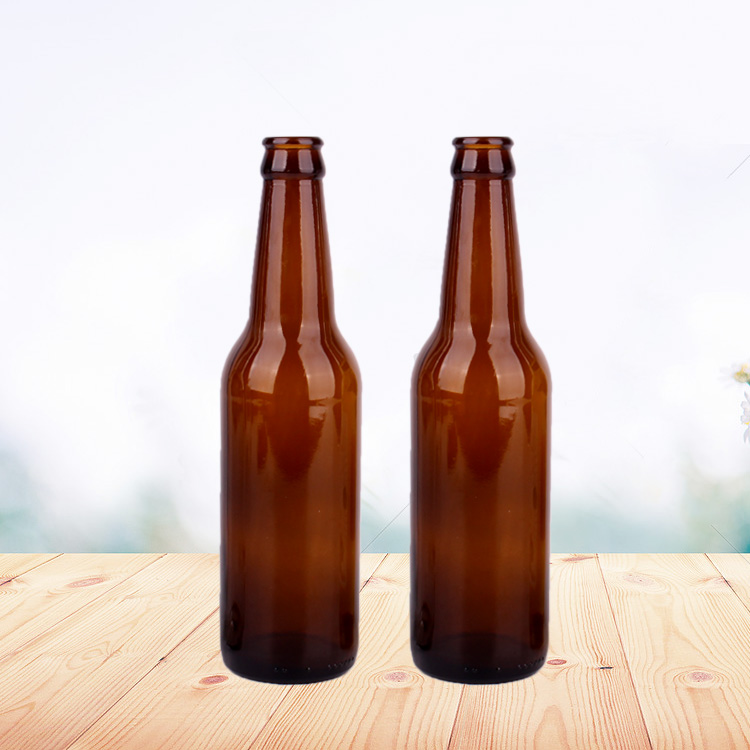 Customized 330ml beer bottle beer glass bottle