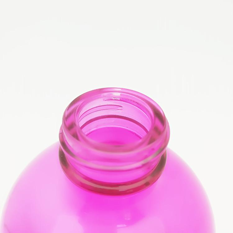 Customized 500ml 16oz pink glass boston trigger spray bottle container