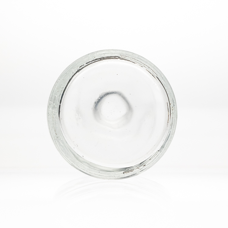 Customized 50m Big Belly Round Shaped Clear Empty glass Reed Diffuser Bottle for Aroma Fragrance