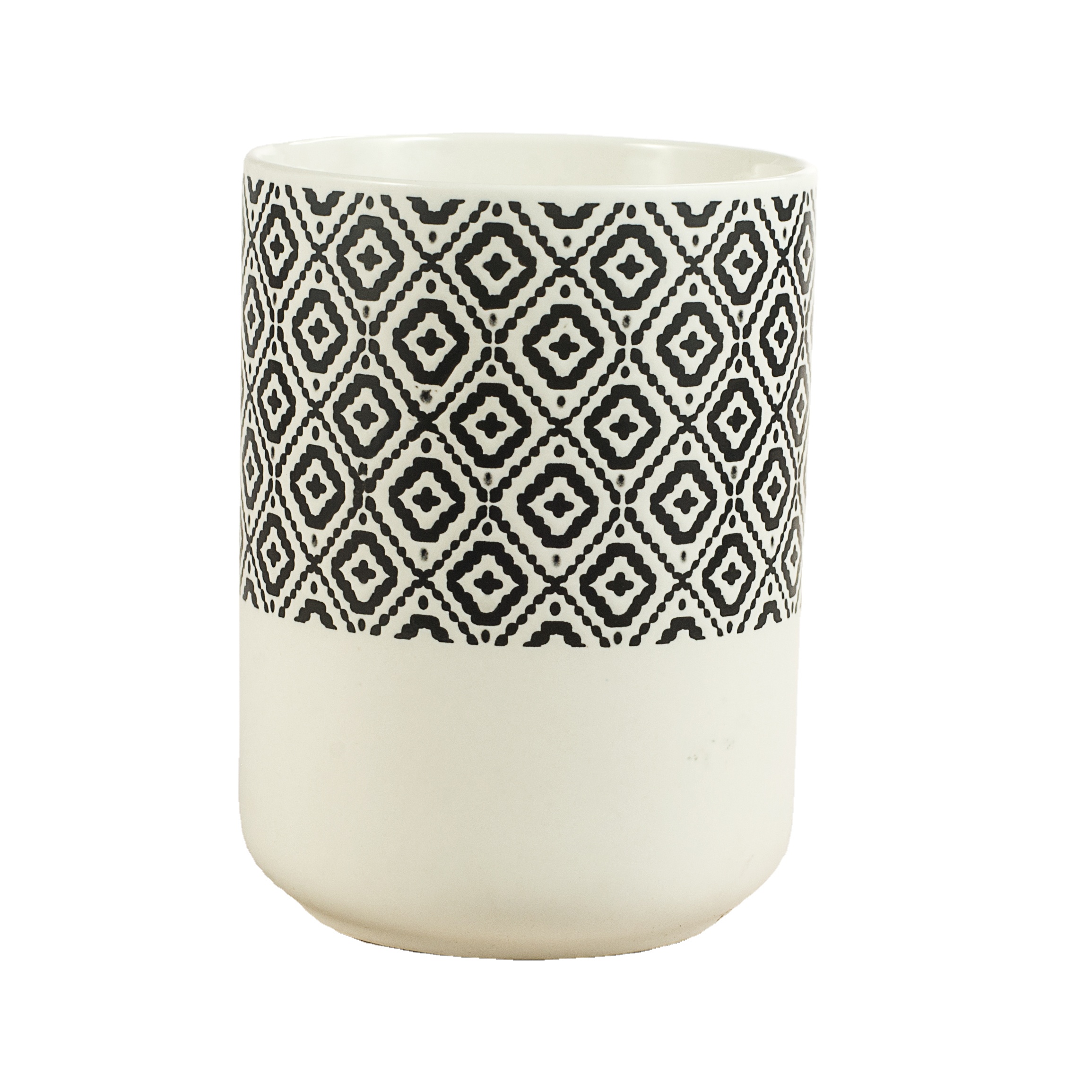 Customized 800ML Plain Tea Coffee Canister With Wood Lid Sugar Biscuit Nut Storage airtight jars ceramic pots with custom logo