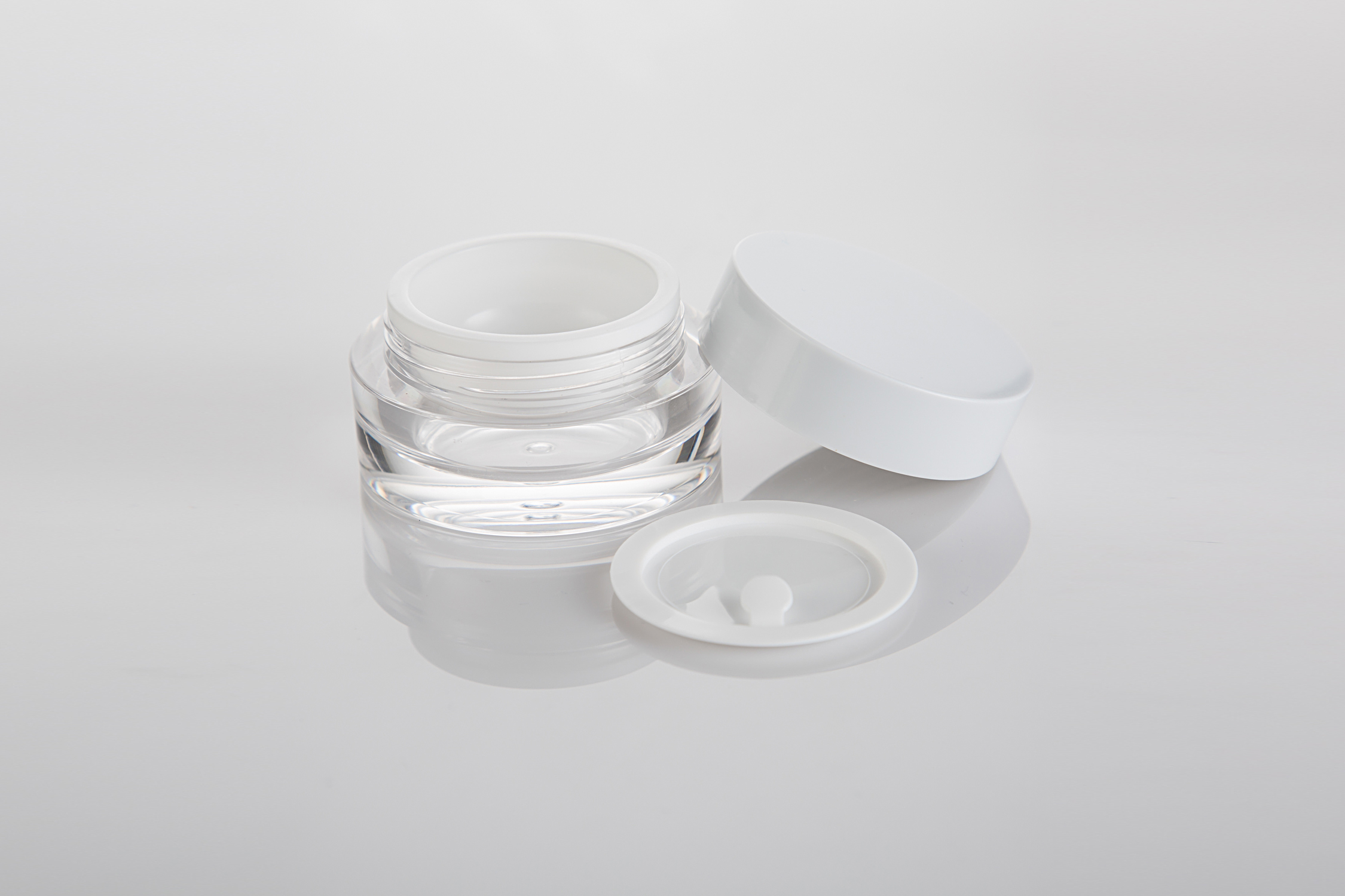 Customized Acrylic Cosmetic Bottle 50G cream jar cosmetic luxury personal skin care