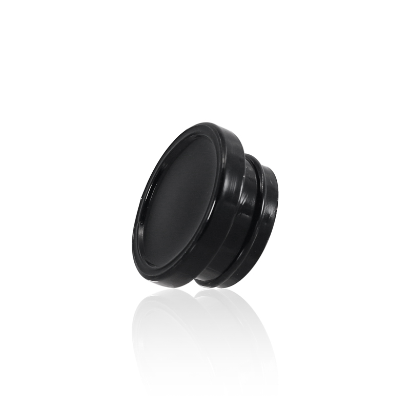 Customized Black Glass Jar with CR Cap for Weed oil in 9ml size