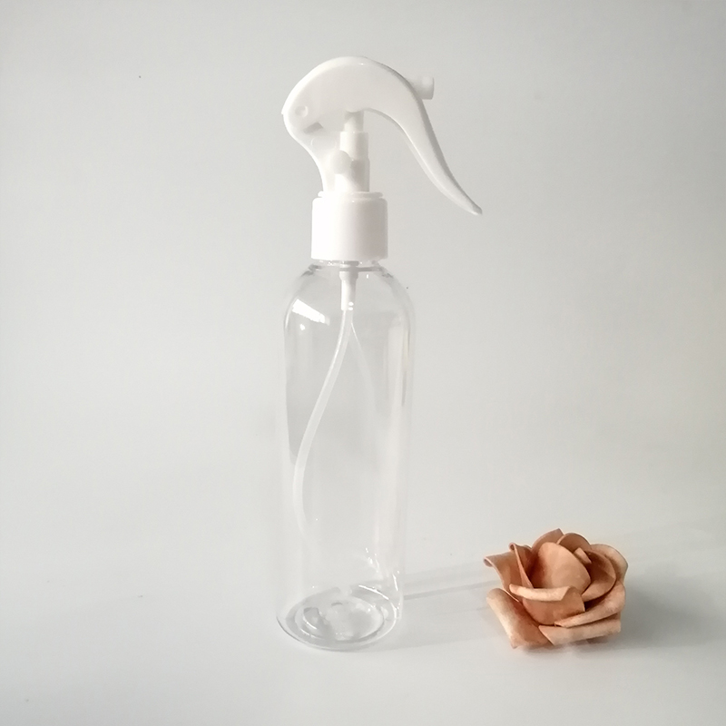 Customized Clear 250ml Detergent Liquid Trigger Sprayer Bottle