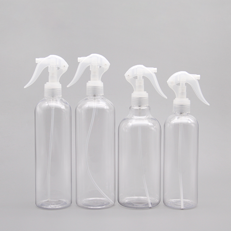 Customized Clear 250ml Detergent Liquid Trigger Sprayer Bottle