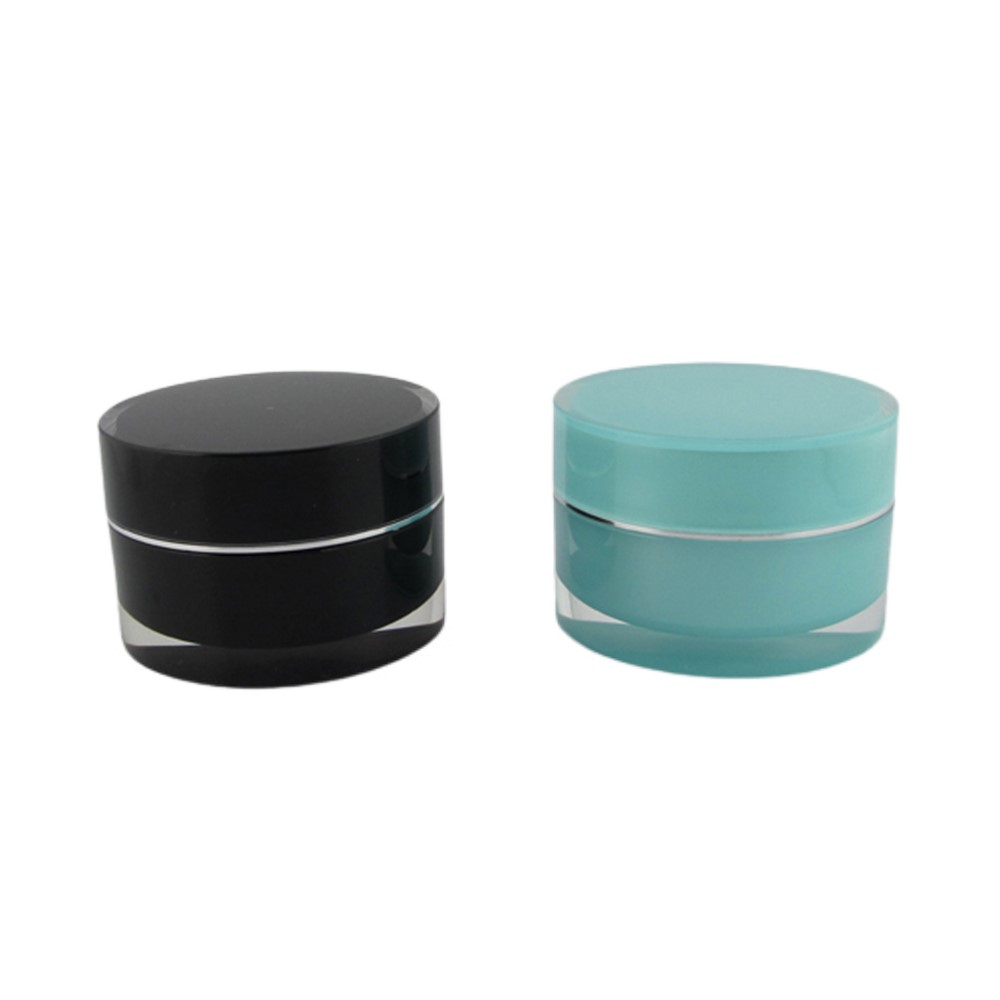 Customized Color Mini Small 5g Round Acrylic Cosmetic Jar and Lid