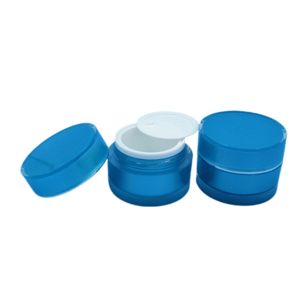Customized Color Mini Small 5g Round Acrylic Cosmetic Jar and Lid