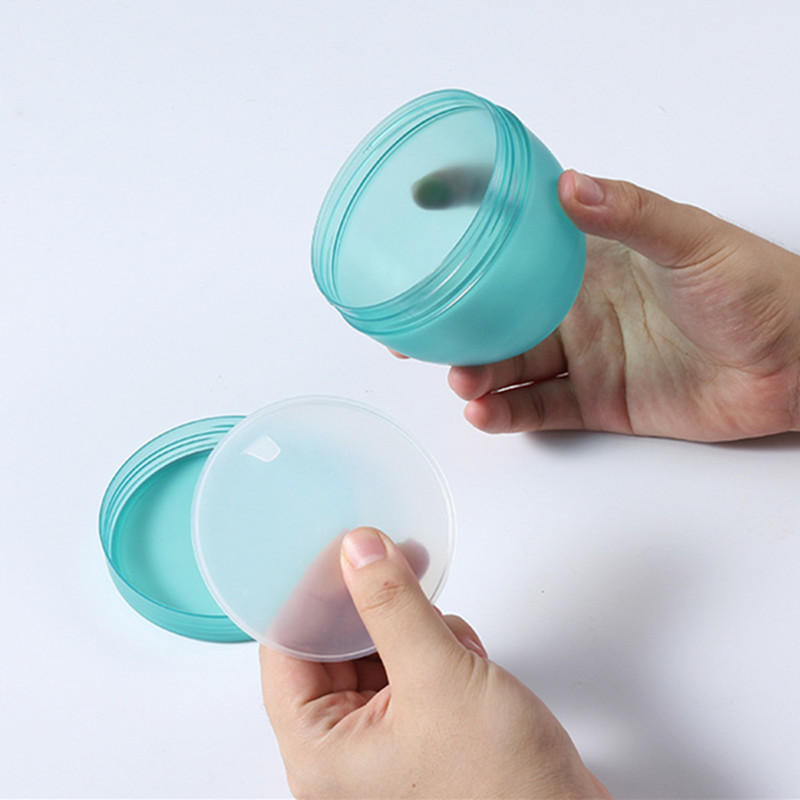 Customized Cosmetic Creams Jar High Quality Empty Jar Bottle For Cream Green Color Face Cream Jars Luxury