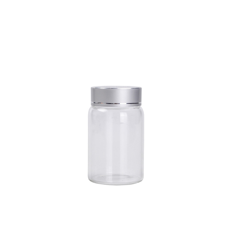 Customized Empty 250ml Round Jam Honey Glass Jars for Honey With Lids