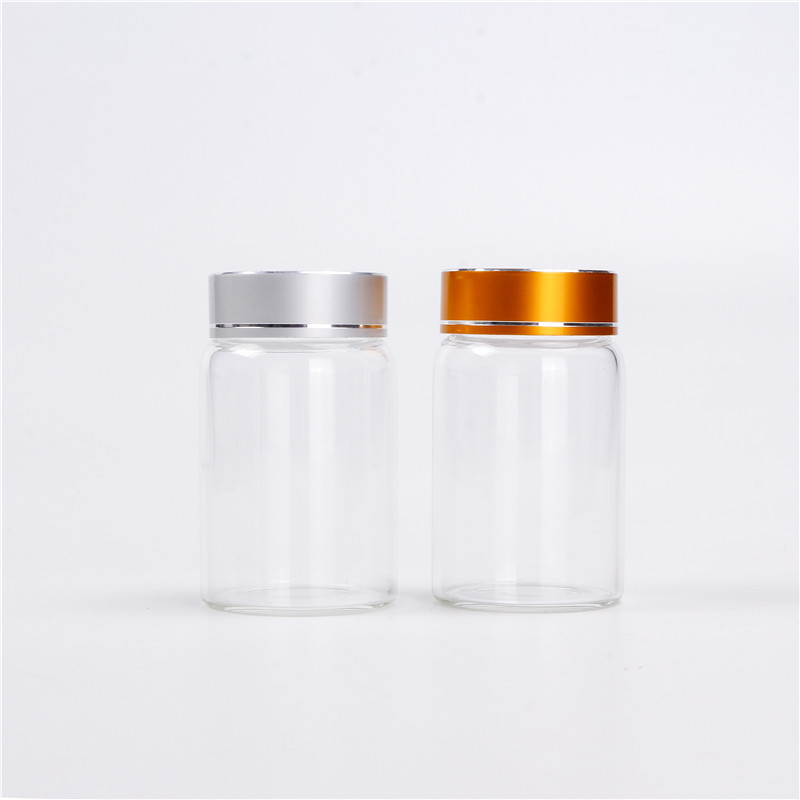 Customized Empty 250ml Round Jam Honey Glass Jars for Honey With Lids