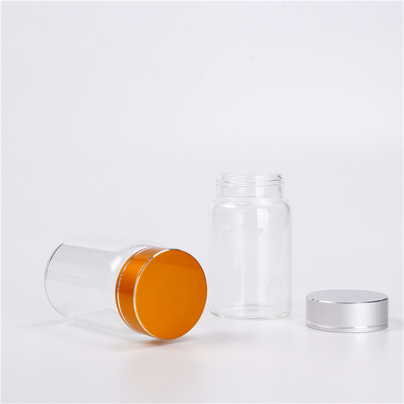 Customized Empty 250ml Round Jam Honey Glass Jars for Honey With Lids