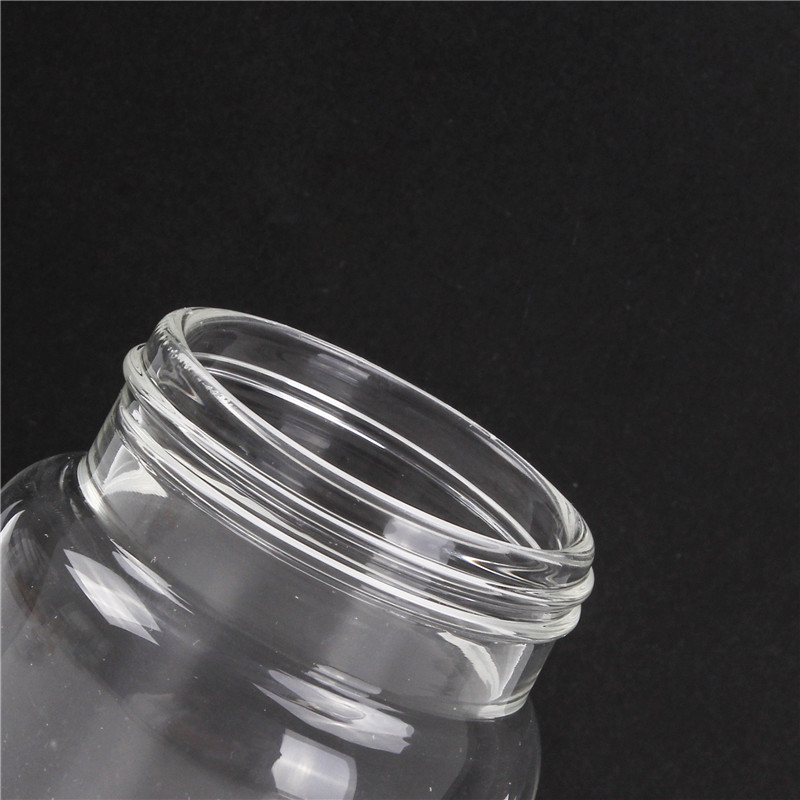Customized Empty 250ml Round Jam Honey Glass Jars for Honey With Lids