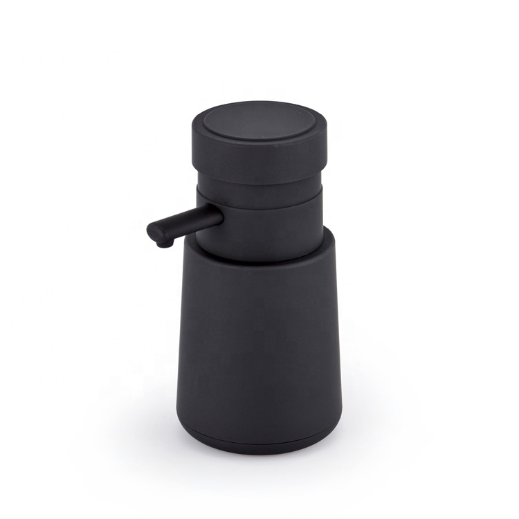 Customized Empty Sanitizer 450Ml Black Plastic Soap Dispenser Shampoo Bottle Silicone With Body Wash Pump Factory From China