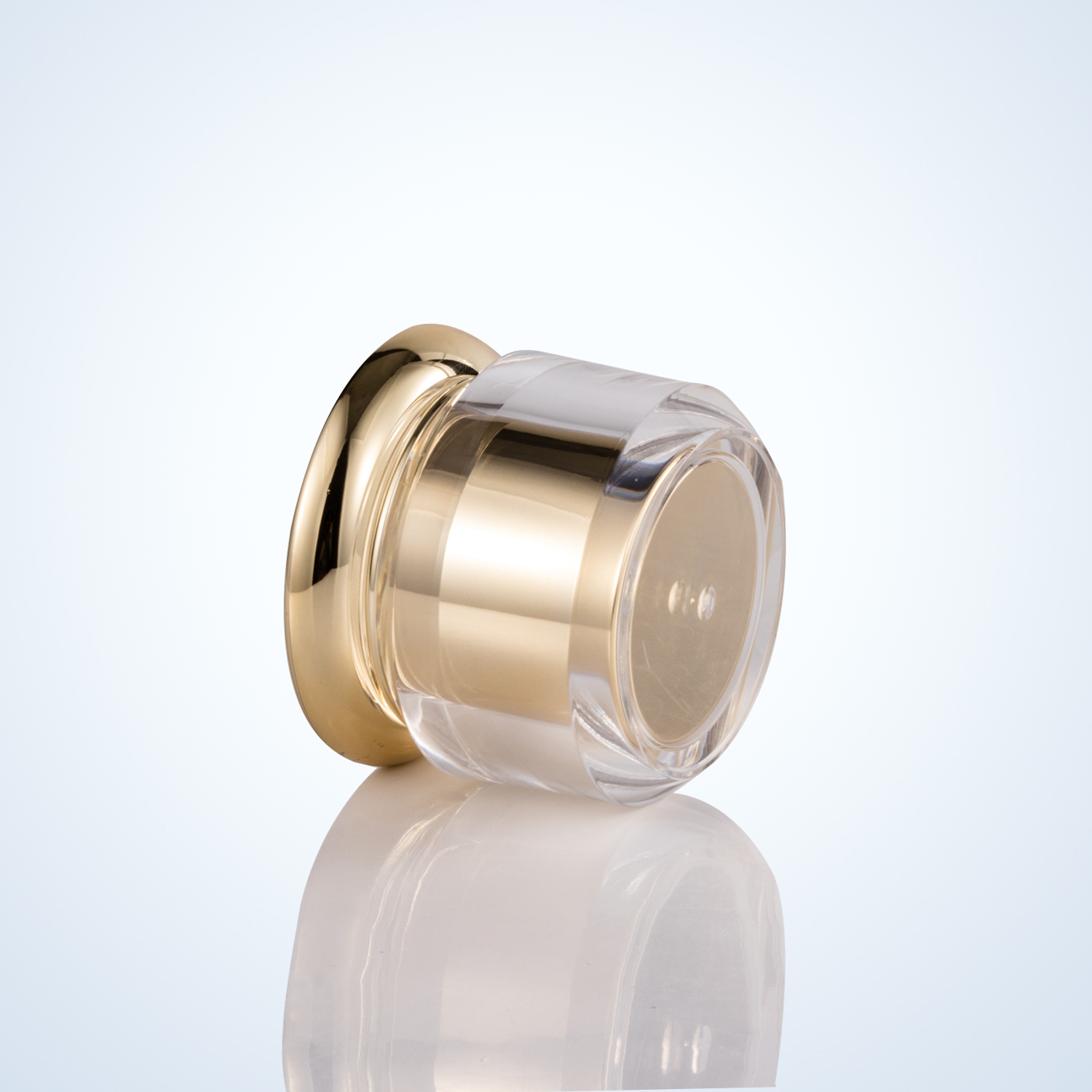 Customized Face Eye Cream Pot Wholesale Empty plastic Acrylic Cream jar with lid screw