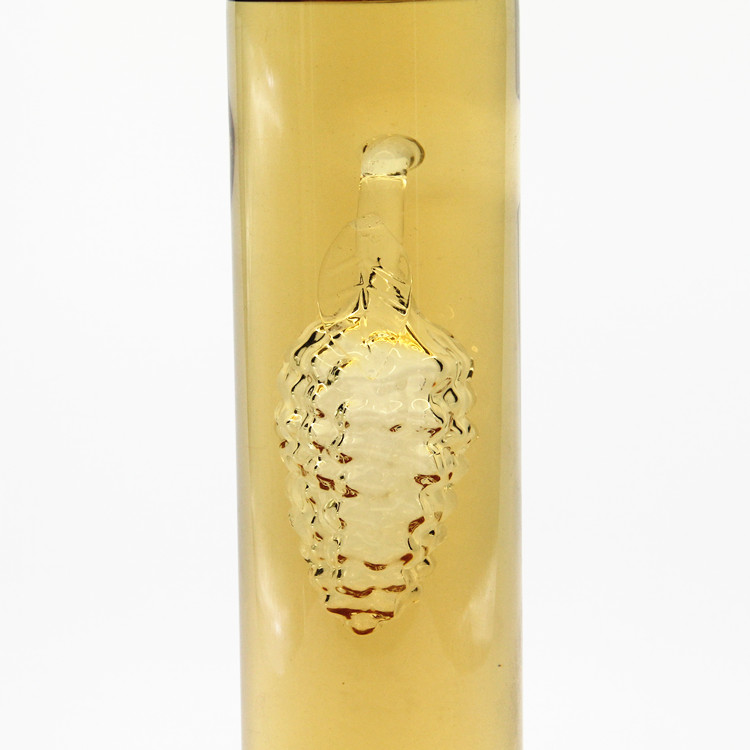 Customized Home Decorative Empty Art Wine Bottle With Grape Shaped Inside