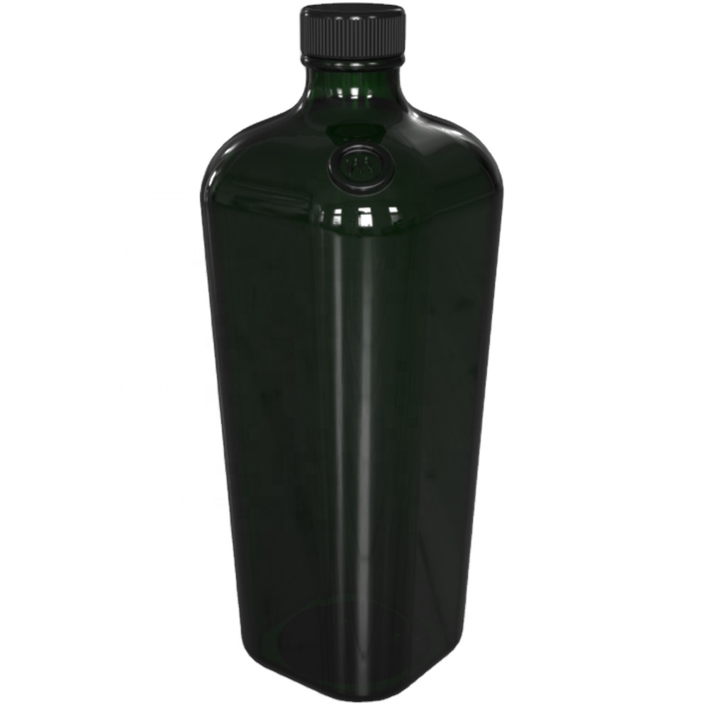 Customized Innovative Empty frasco de vidrio Gin Glass Liquor Bottle For Vodka Wine