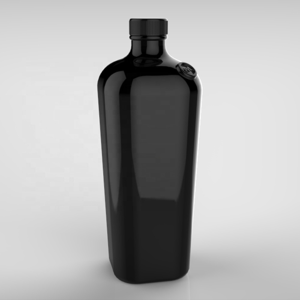Customized Innovative Empty frasco de vidrio Gin Glass Liquor Bottle For Vodka Wine