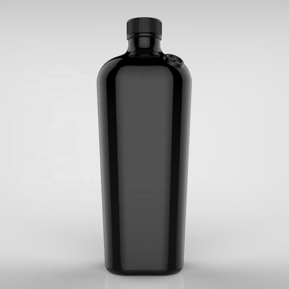 Customized Innovative Empty frasco de vidrio Gin Glass Liquor Bottle For Vodka Wine