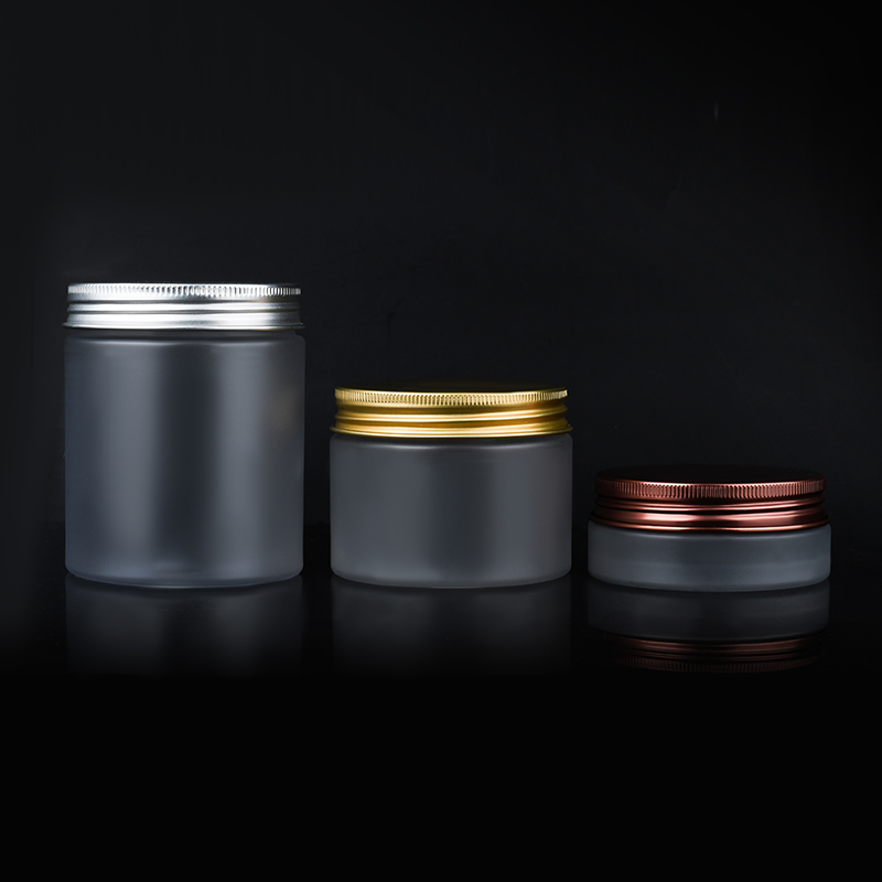Customized Logo Large Stock Plastic Container 100ml 150ml 200ml 250ml 8oz 300ml Frosted Clear Plastic Jars with Screw Lids