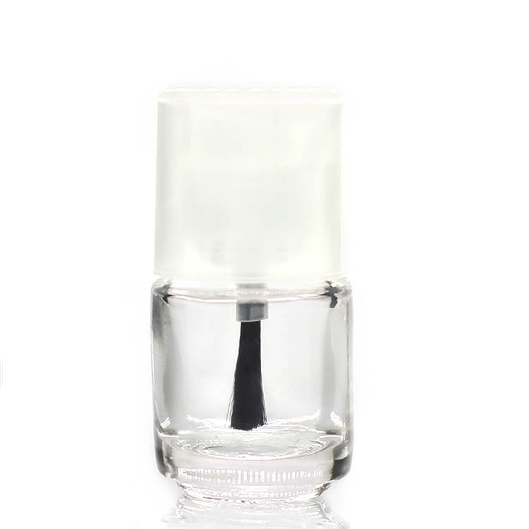 Customized Logo Unique Clear Empty Wholesale 10ml Nail Polish Bottle With Cap