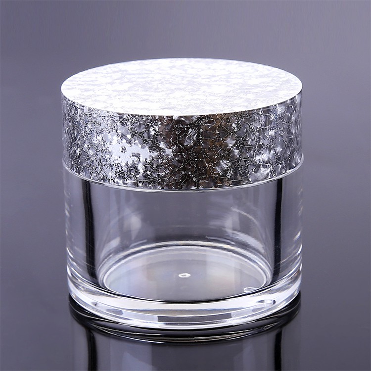 Customized Mold 1OZ 18Oz Transparent Powder Makeup Container For Nail Dip