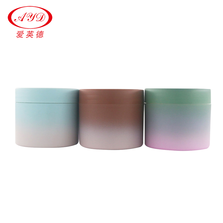 Customized PP Cosmetic Jar 10ml 20ml 30ml 50ml 100ml 120ml 150ml 200ml 250ml Jar With Lid Two Layer Face Cream Jar
