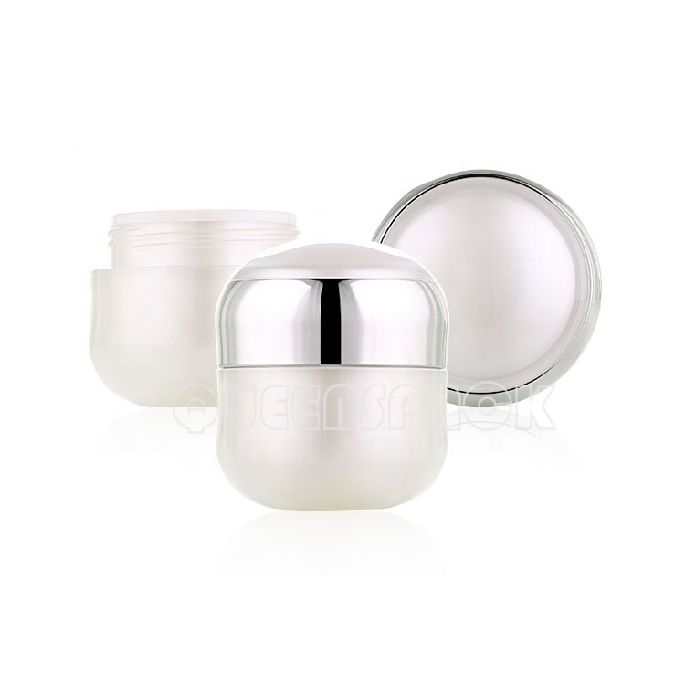 Customized Plastic Cream Jars Cosmetic Container 30ML 50ML Body Cream Jar