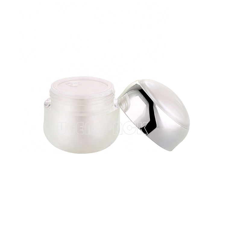 Customized Plastic Cream Jars Cosmetic Container 30ML 50ML Body Cream Jar